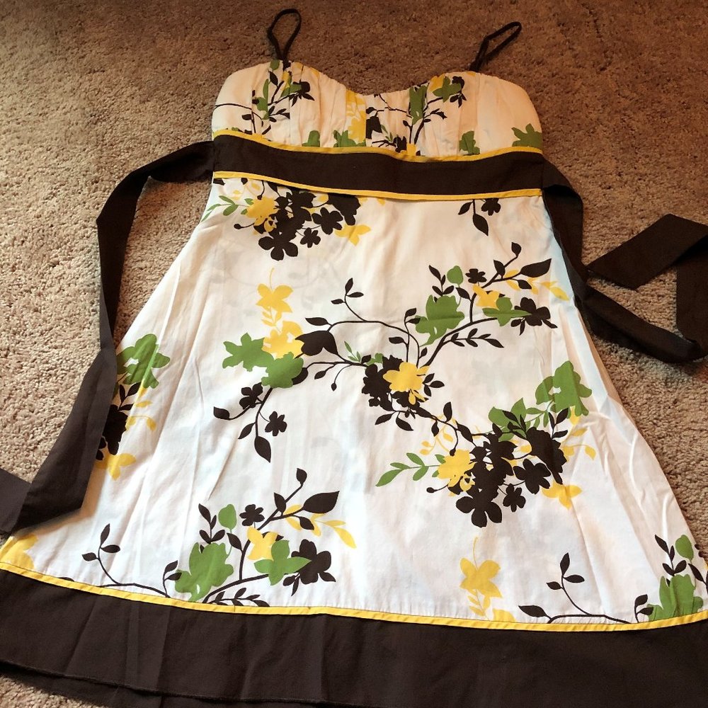 Cotton A-Line summer dress